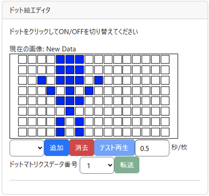 ドット絵アニメーション例